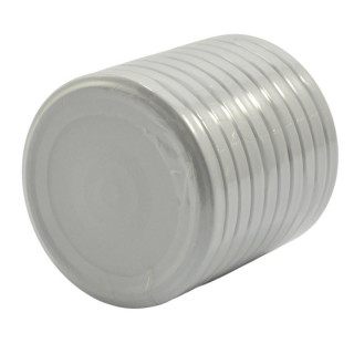 Zakrętki 10szt fi 82 4z biała klik